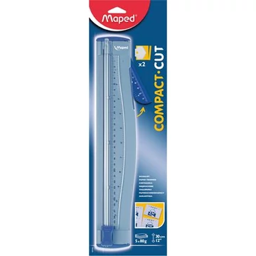 Vágógép, görgős, A4, 5 lap, Maped "Compact cut"