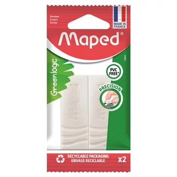 Radír, MAPED "Greenlogic", 2db/bliszt