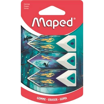 Radír, MAPED "Dragon Pyramid sárkány ", 3 darab