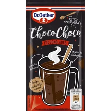 Forró csokoládé, 32 g, DR OETKER "Choco-Choco", étcsokis