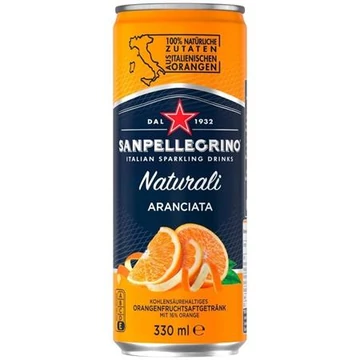 Üdítőital szénsavas SAN PELLEGRINO Aranciata 0,33L DRS