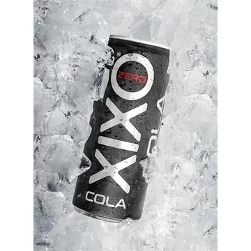 Üdítőital, szénsavas, 250 ml, XIXO "Cola Zero"