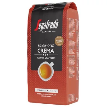 Kávé, pörkölt, szemes, 1000 g, SEGAFREDO "Selezione Crema"