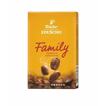 Kávé, pörkölt, őrölt, vákuumos csomagolásban, 250 g, TCHIBO "Family"