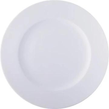 Lapostányér, fehér, 24 cm, 6 db-os szett "Economic"