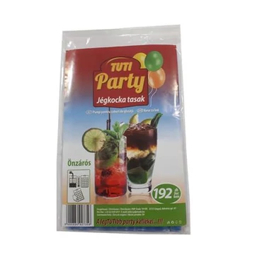 Jégkockakészítő zacskó, "Tuti party", 192db/cs