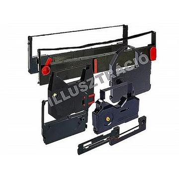 Festékszalag 13 mm-es két orsós számológéphez, írógépekhez, VICTORIA TECHNOLOGY GR 51, fekete