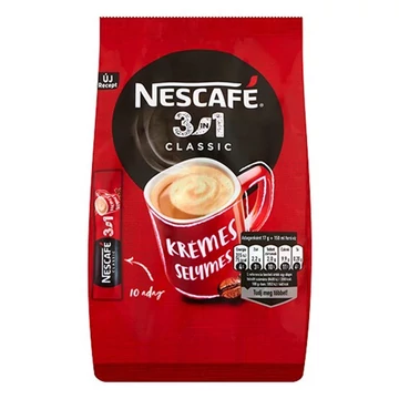 Instant kávé stick, 10x17 g, NESCAFÉ, 3in1 "Classic"