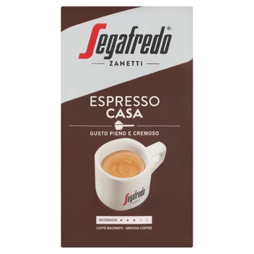 Kávé, pörkölt, őrölt, vákuumos csomagolásban, 250 g, SEGAFREDO, "Espresso Casa"