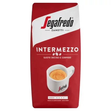 Kávé, pörkölt, szemes, 1000 g, SEGAFREDO "Intermezzo"