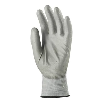Kesztyű mártott COVERGUARD poliészter PU tenyérrel szürke 9-es