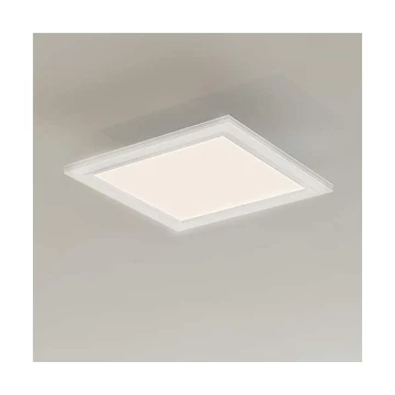 Kohl Disc Slim SQ K51701.02.SR.WH-WH.OP.ST.8.30.PU IP43 Push dimm fehér mennyezeti négyzetes LED lámpatest