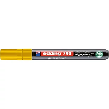 Lakkmarker, 2-3 mm, EDDING "790", sárga