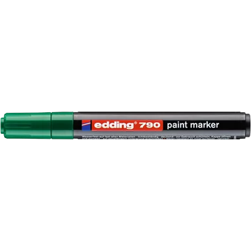 Lakkmarker, 2-3 mm, EDDING "790", zöld