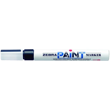 Lakkmarker, 3 mm, ZEBRA "Paint marker", fekete