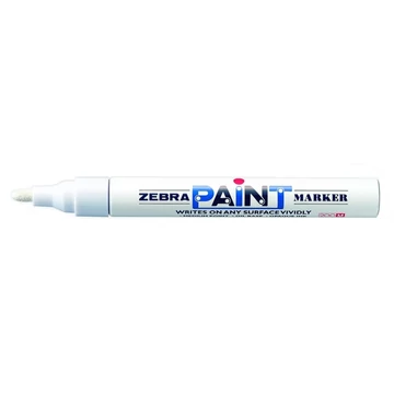 Lakkmarker, 3 mm, ZEBRA "Paint marker", fehér