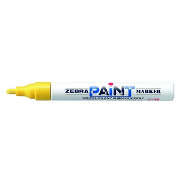 Lakkmarker, 3 mm, ZEBRA "Paint marker", sárga