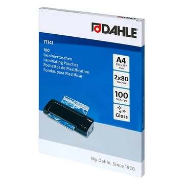 Lamináló fólia A4, 80 micron Dahle 71141