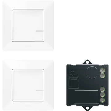 Legrand 752150 Valena Life Netatmo fehér Párosított szett: 2 vezeték nélküli kapcsoló + mikromodul