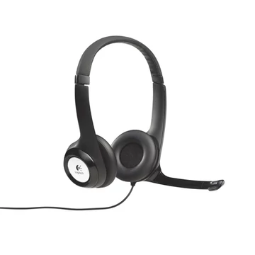Fejhallgató, mikrofonnal, USB csatlakozás, LOGITECH "H390"