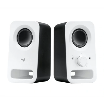 Hangszóró, 2.0, 3W (RMS), LOGITECH "Z150", fehér