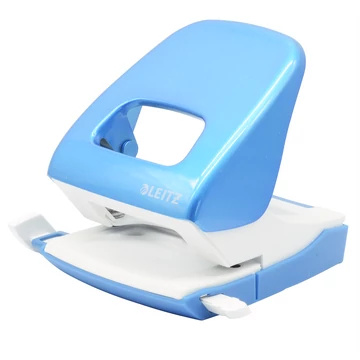 Lyukasztó, kétlyukú, 30 lap, LEITZ "Nexxt Wow", kék