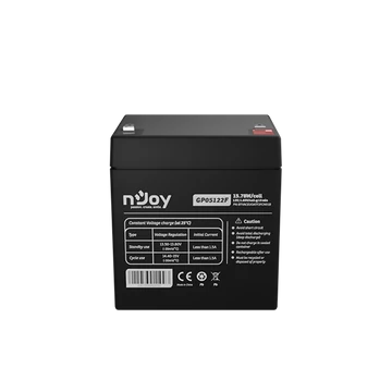 Njoy 12V/5Ah akkumulátor 1db/csomag