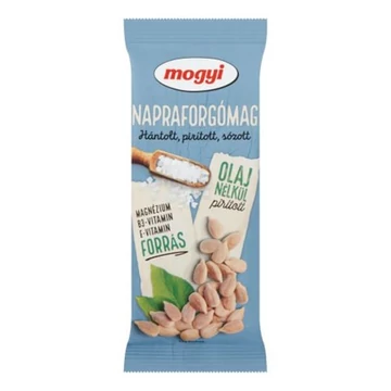 Napraforgómag MOGYI olaj nélkül pirított hántolt sós 70 g