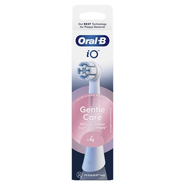 Oral-B iO Gentle Care White 4 db-os RB fogkefefej szett - új
