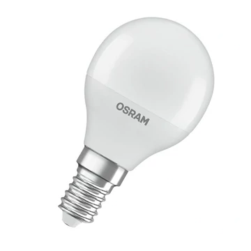 Osram Value opál meleg fehér/5W/470lm/2700K/E14 LED kisgömb izzó