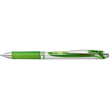 Rollertoll zselés 0.7mm, Pentel EnerGel BL77-KX, írásszín világoszöld