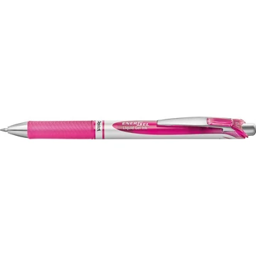Rollertoll zselés 0.7mm, Pentel EnerGel BL77-PX, írásszín rózsaszín
