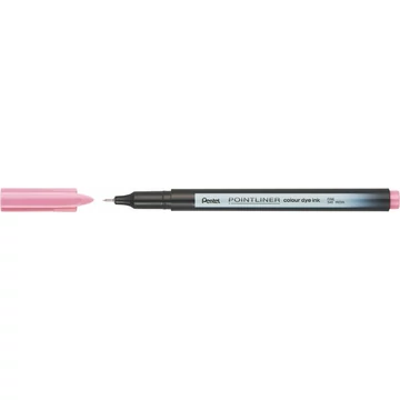 Tűfilc, 0,4 mm, PENTEL "Pointliner", babarózsaszín
