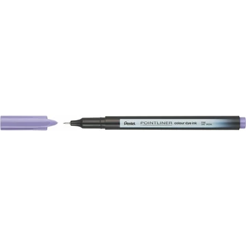 Tűfilc, 0,4 mm, PENTEL "Pointliner", levendula