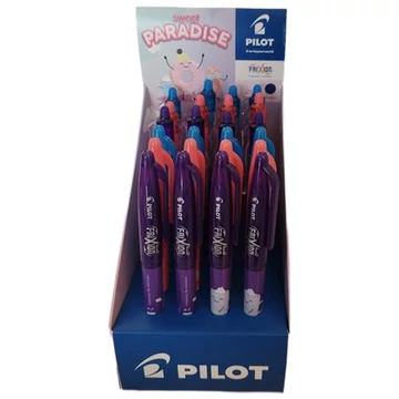 Rollertoll display, 0,35 mm, törölhető, PILOT "Frixion Ball Fancy", "Frixion Clicker Fancy", vegyes