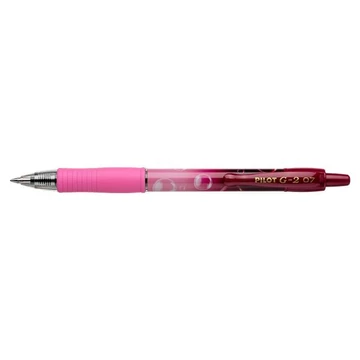 Zseléstoll PILOT G2 Bubble 0,7 rózsaszín test kék írásszín