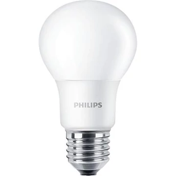 LED izzó, E27, gömb, A60, 5W, 470lm, 4000K, PHILIPS "CorePro"
