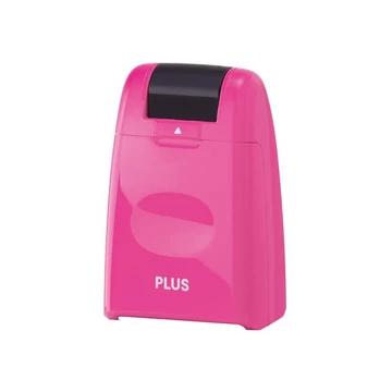 Bélyegző roller PLUS adatvédelmi szöveget titkosító 26 mm x 50 m pink