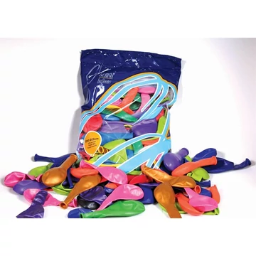 Léggömb, 26cm, vegyes szín, 100db/cs