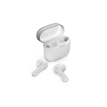 Fülhallgató, TWS vezeték nélküli, Bluetooth 5.3, PHILIPS "TAT2139", fehér