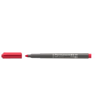 Alkoholos marker, OHP, 2-3 mm, B, ICO, piros