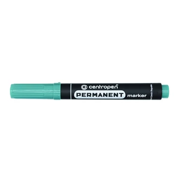 Permanent marker 2,5mm, kerek hegyű, Centropen 8566, zöld