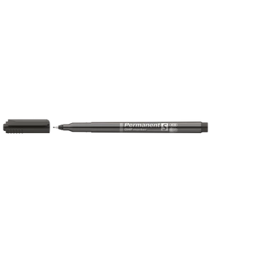 Alkoholos marker, OHP, 0,3 mm, S, ICO, fekete