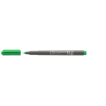 Alkoholos marker, OHP, 0,3 mm, S, ICO, zöld