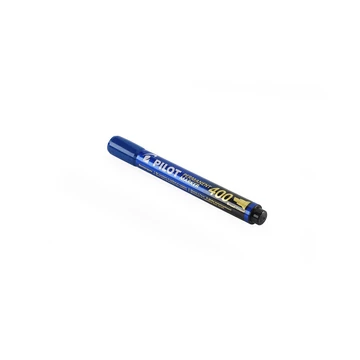 Alkoholos marker, 1,5-4 mm, vágott, PILOT "Permanent Marker 400", kék