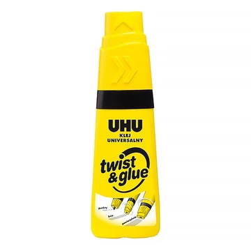Ragasztó folyékony UHU Twist&amp;Glue 3in1 univerzális 35ml
