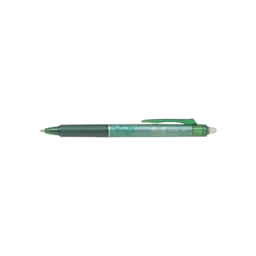 Rollertoll, 0,25 mm, törölhető, nyomógombos, PILOT "Frixion Clicker", zöld