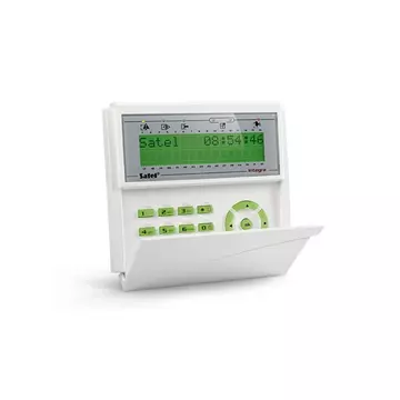 SATEL INTKLCDGR zöld világítással/fedlappal/INTEGRA LCD kezelő