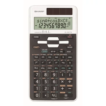 Számológép, tudományos, 273 funkció, SHARP "EL-531", fehér