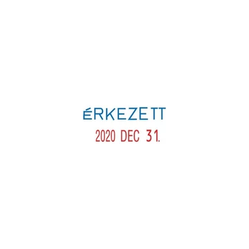 Dátumbélyegző, COLOP "S 160/L", Érkezett